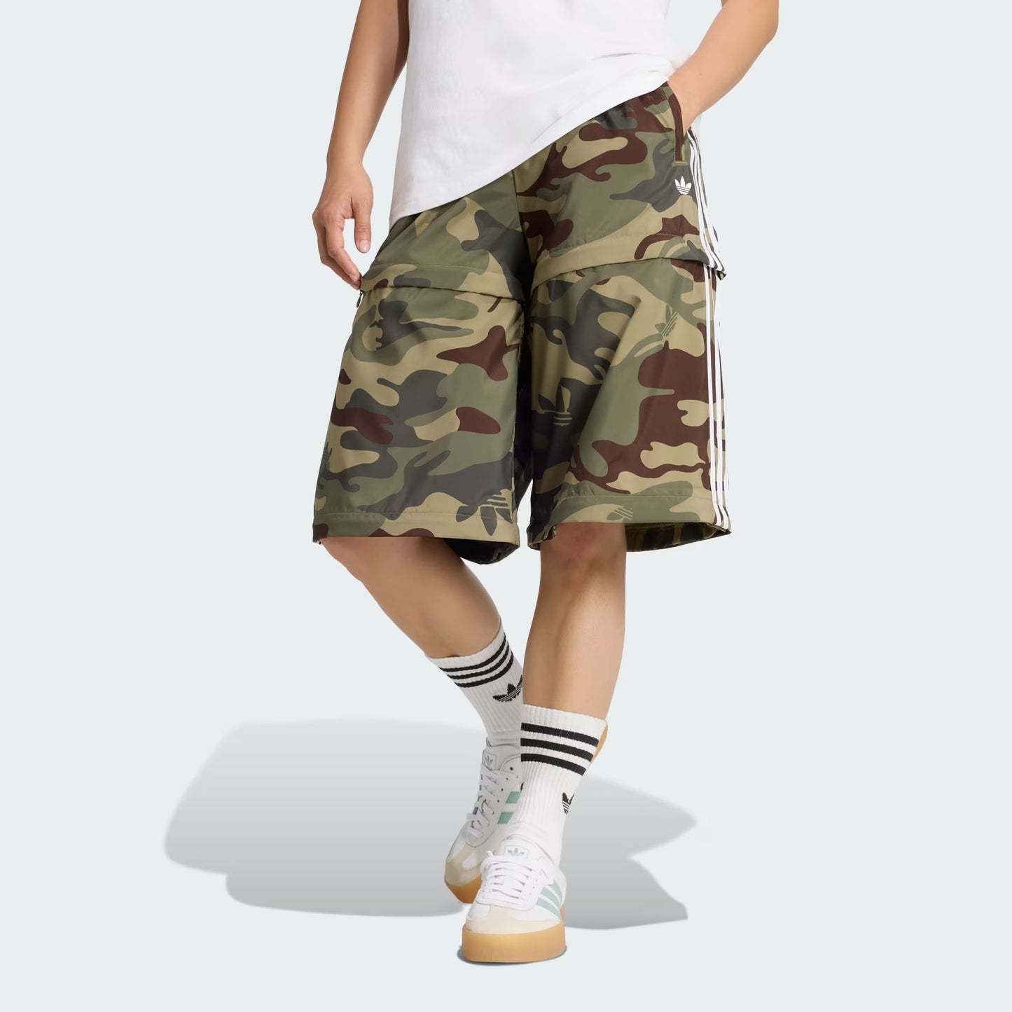 Pantalones Cargo Adidas Originals Adilenium 3 En 1