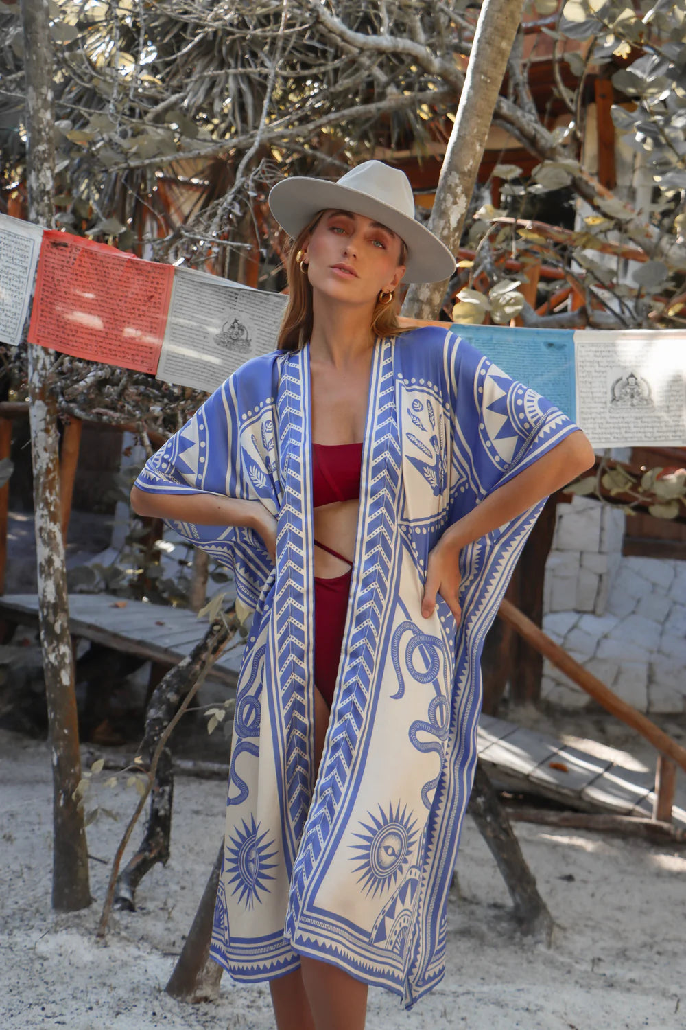 Kimono Nazar Azul