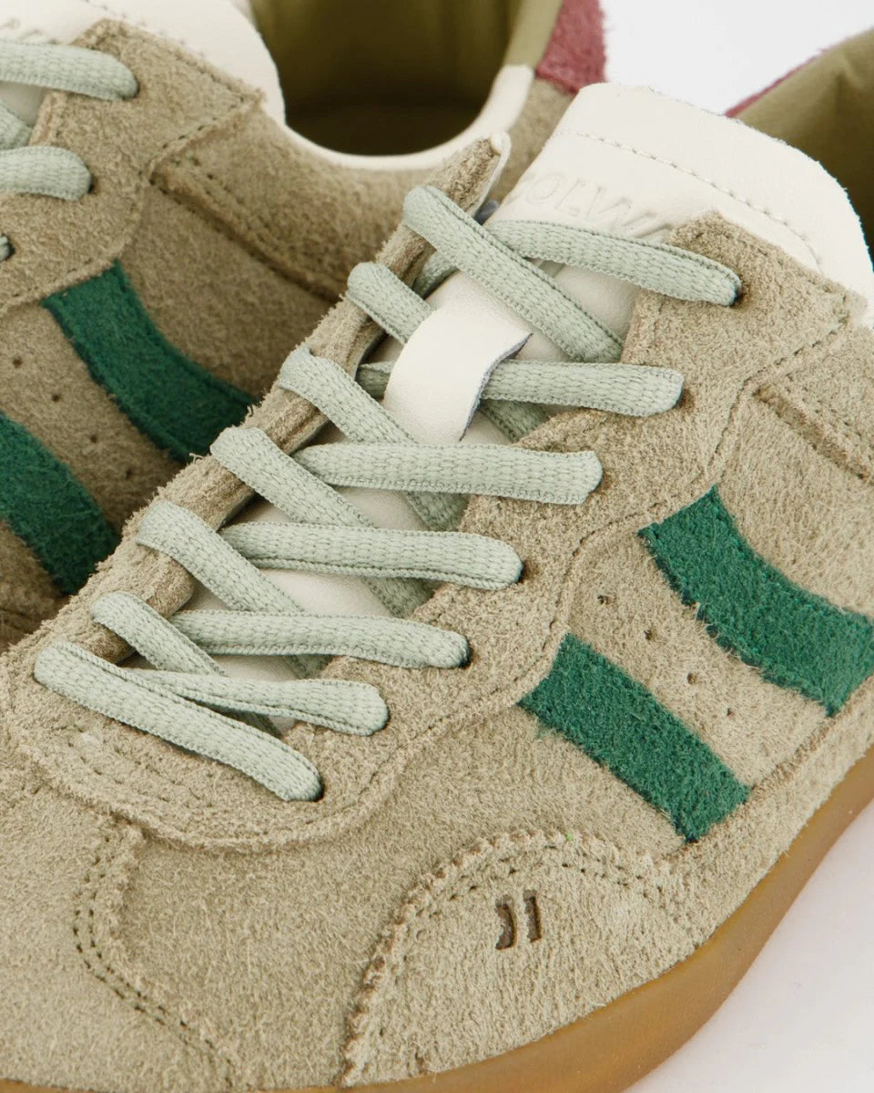 Tenis Coolway De Mujer Kizuna Green Taupe