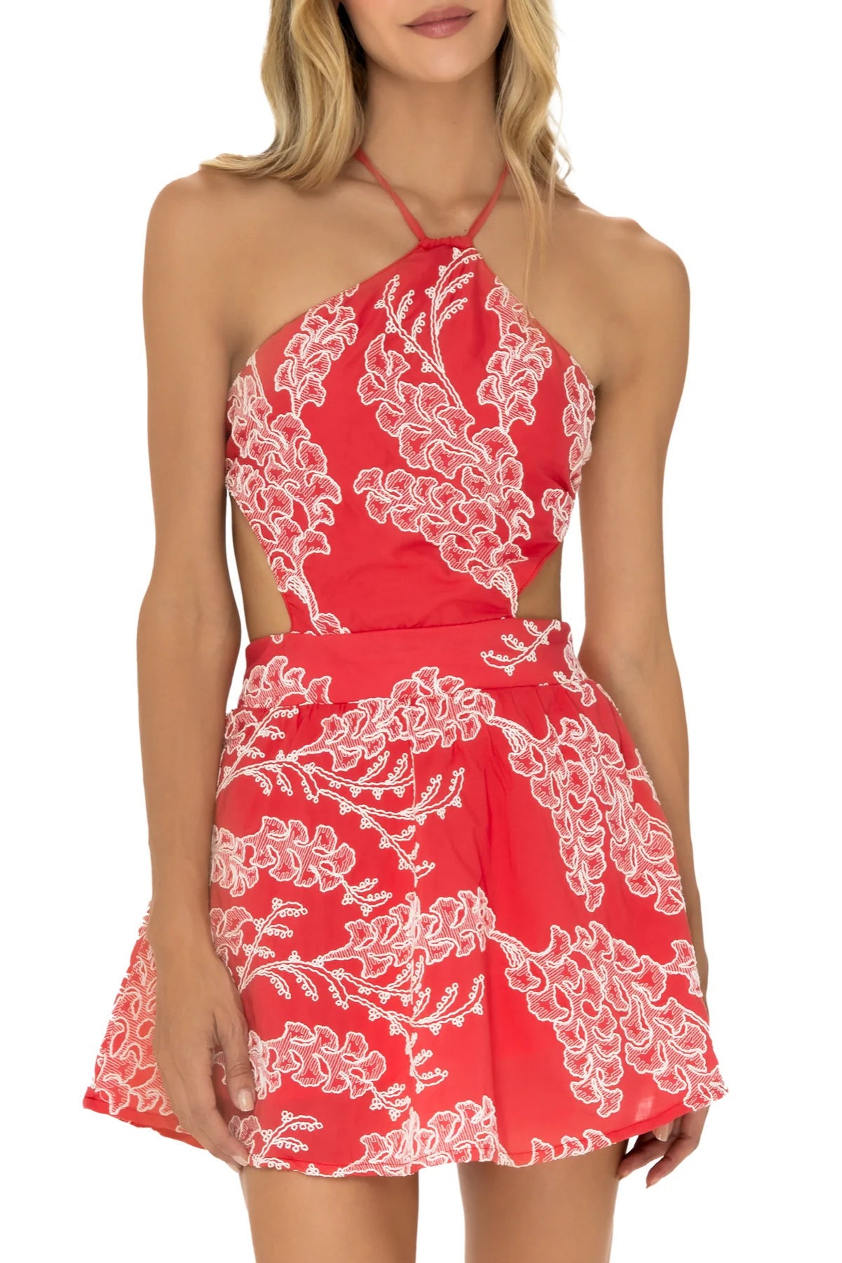 Mini Vestido De Amarre Koralina