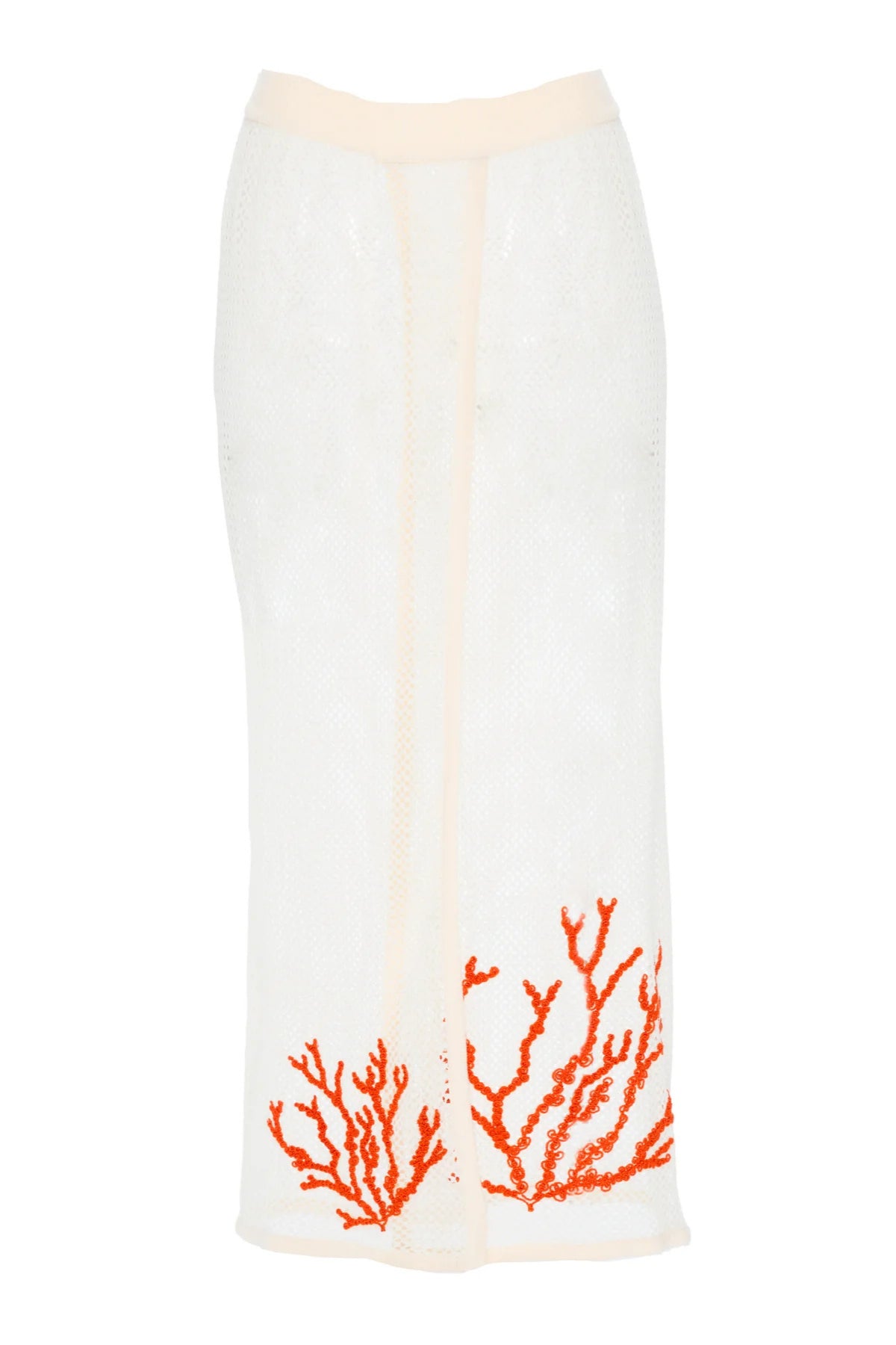 Maxi Falda Marfil Koralina