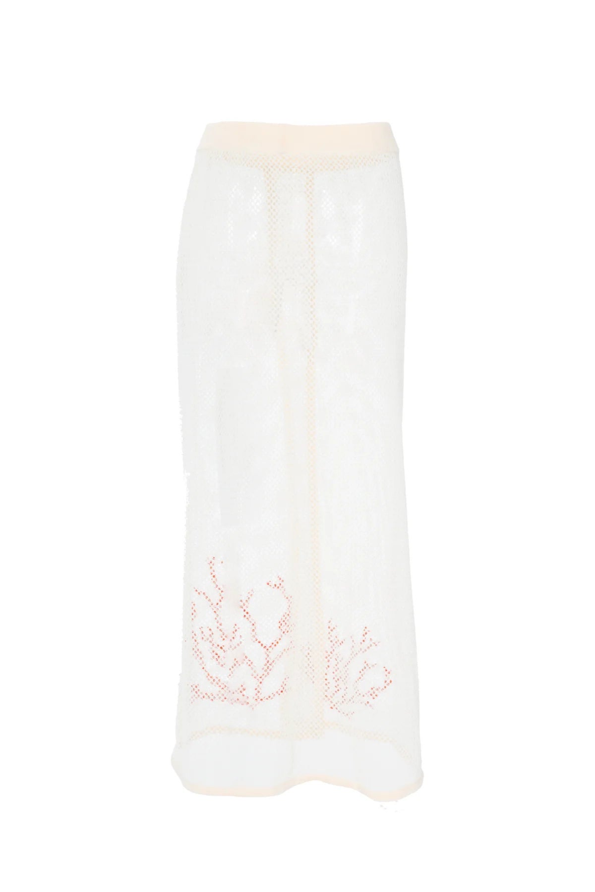 Maxi Falda Marfil Koralina