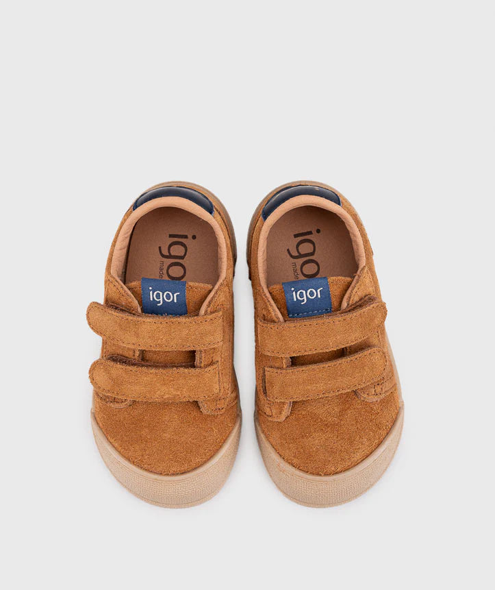 Tenis Igor Suede 080 Mostaza