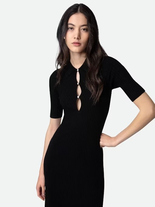 Vestido Lysa ZADIG ET VOLTAIRE MAXI VESTIDOS Malva CO