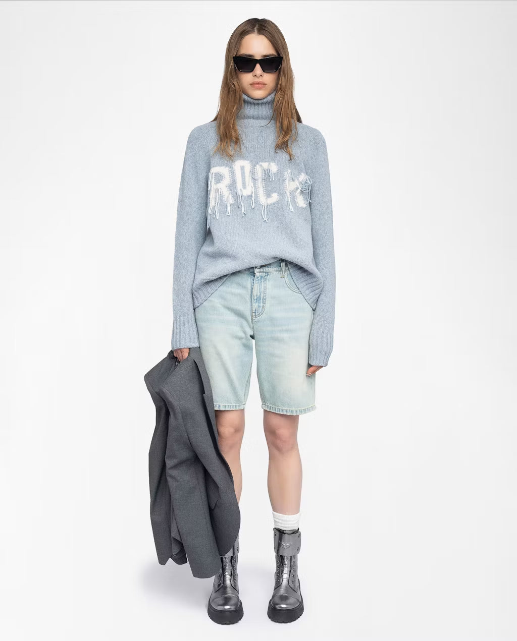 Jersey Mora We Rock ZADIG ET VOLTAIRE JERSEY Malva CO