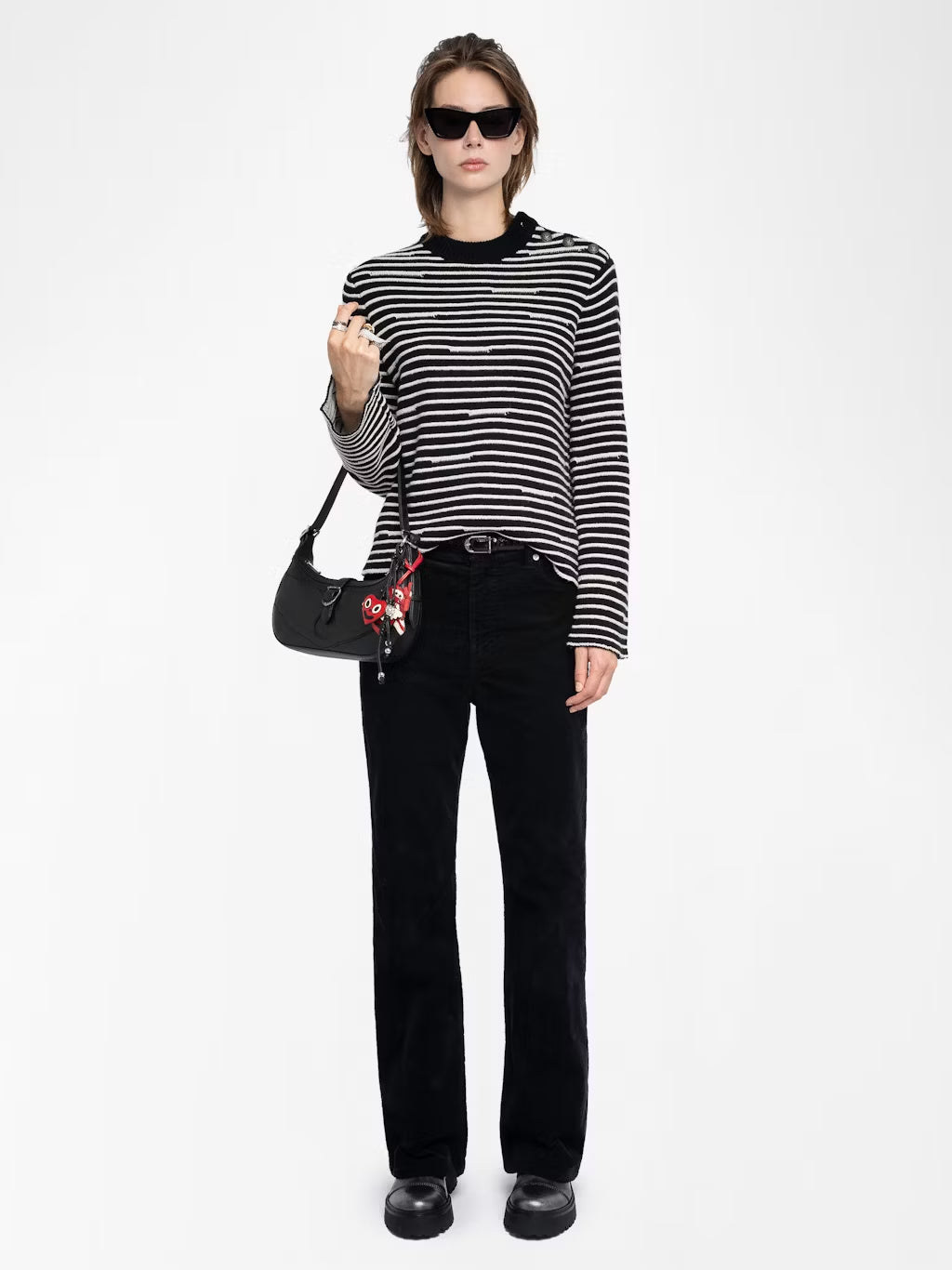 Jersey Spiky Stripes