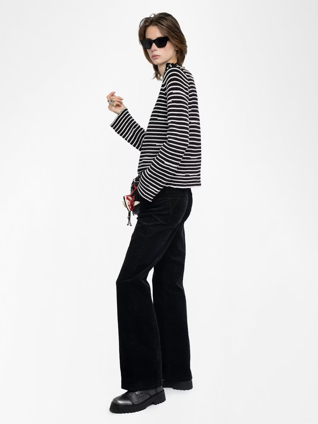 Jersey Spiky Stripes