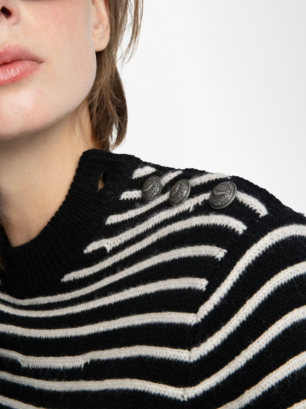 Jersey Spiky Stripes