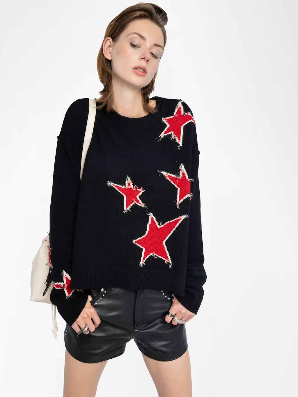 Jersey Markuz Stars Outline ZADIG ET VOLTAIRE JERSEY Malva CO