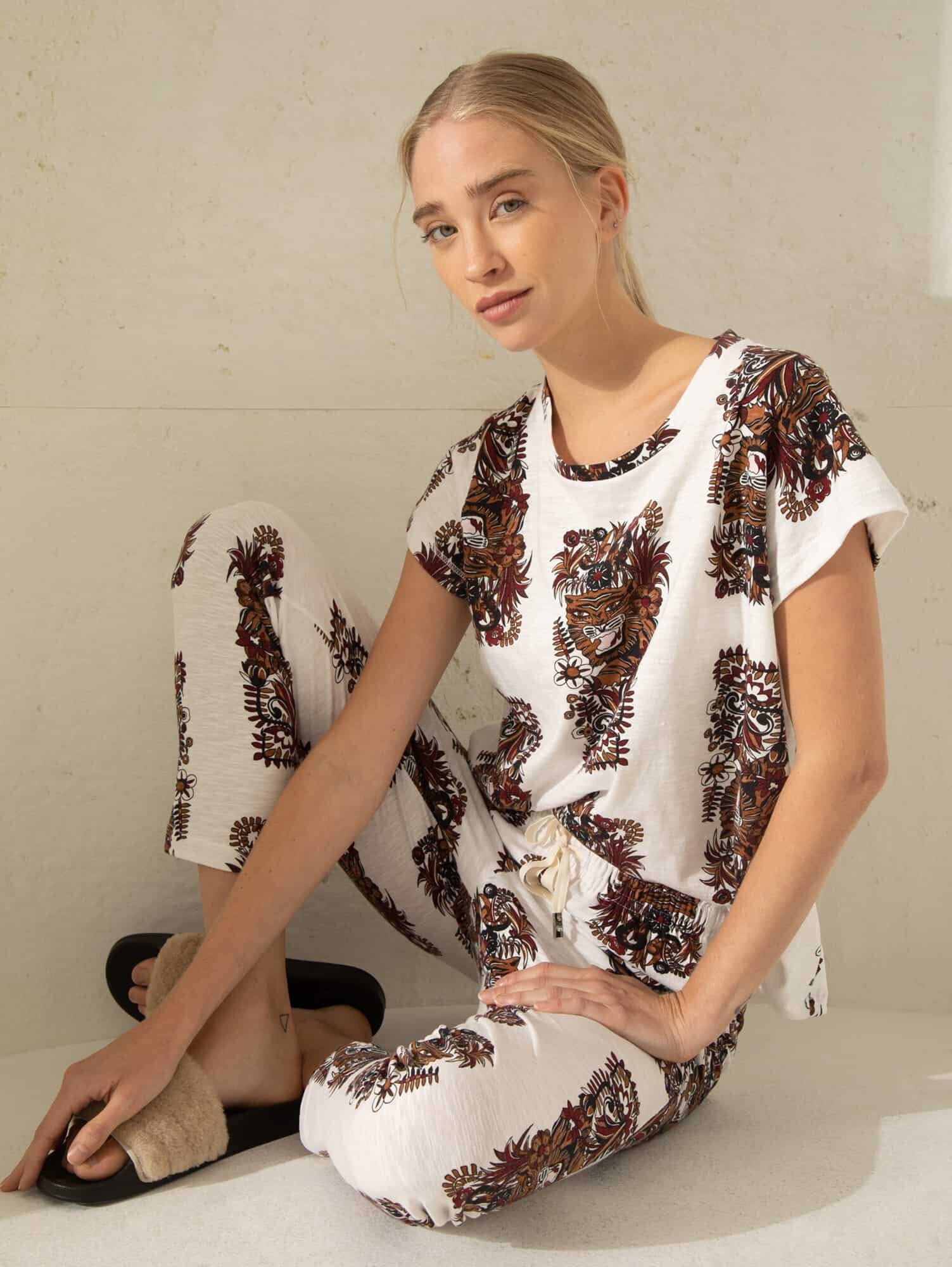 T-Shirt Tiger Mex Blanco