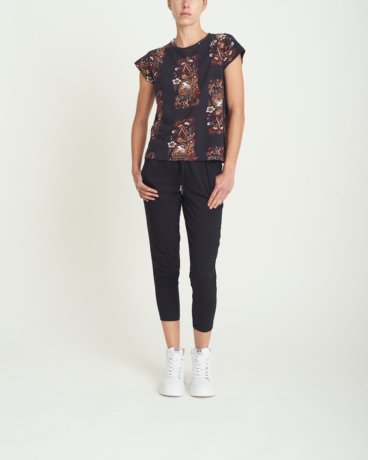 T-Shirt Tiger Mex Negro