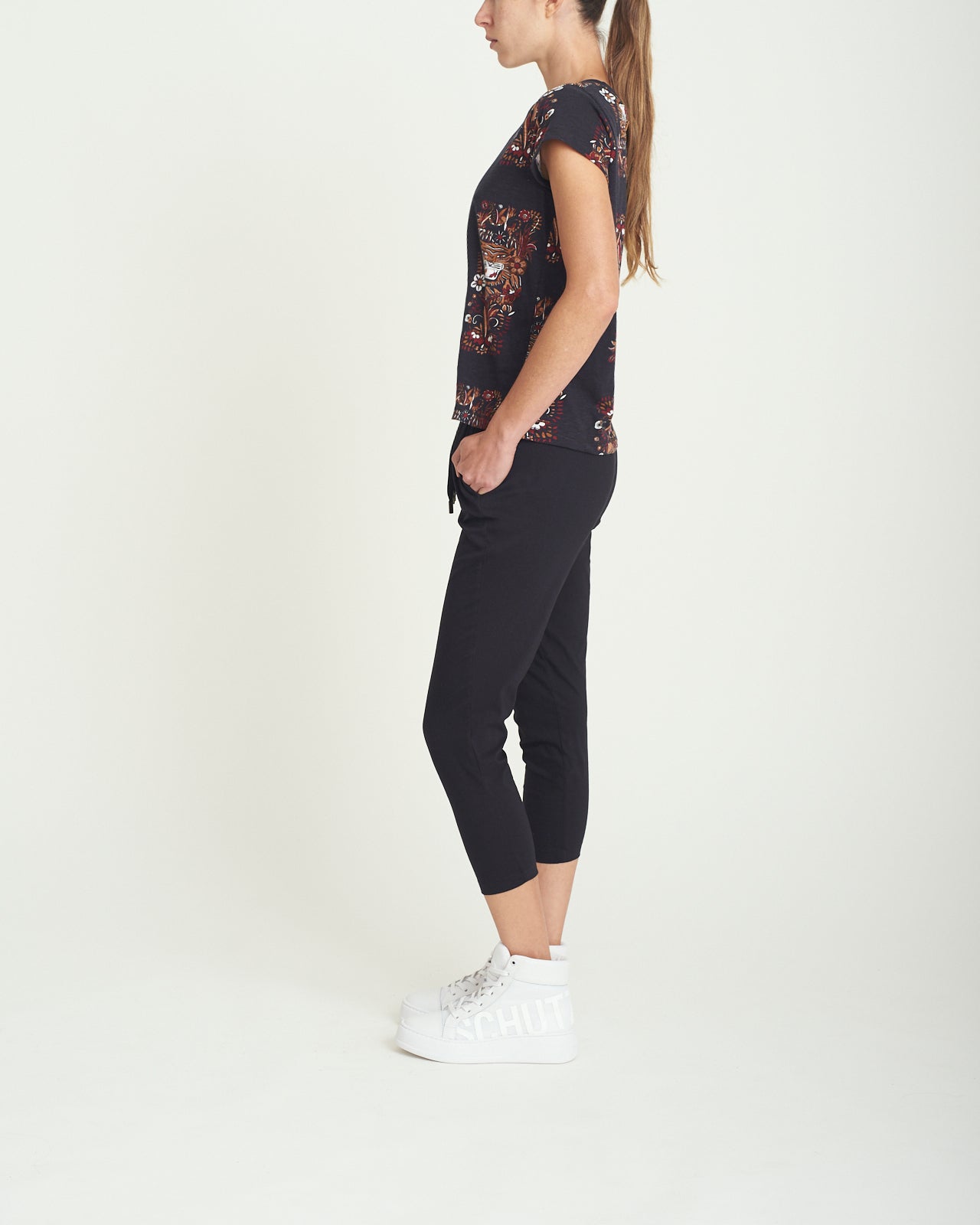 T-Shirt Tiger Mex Negro