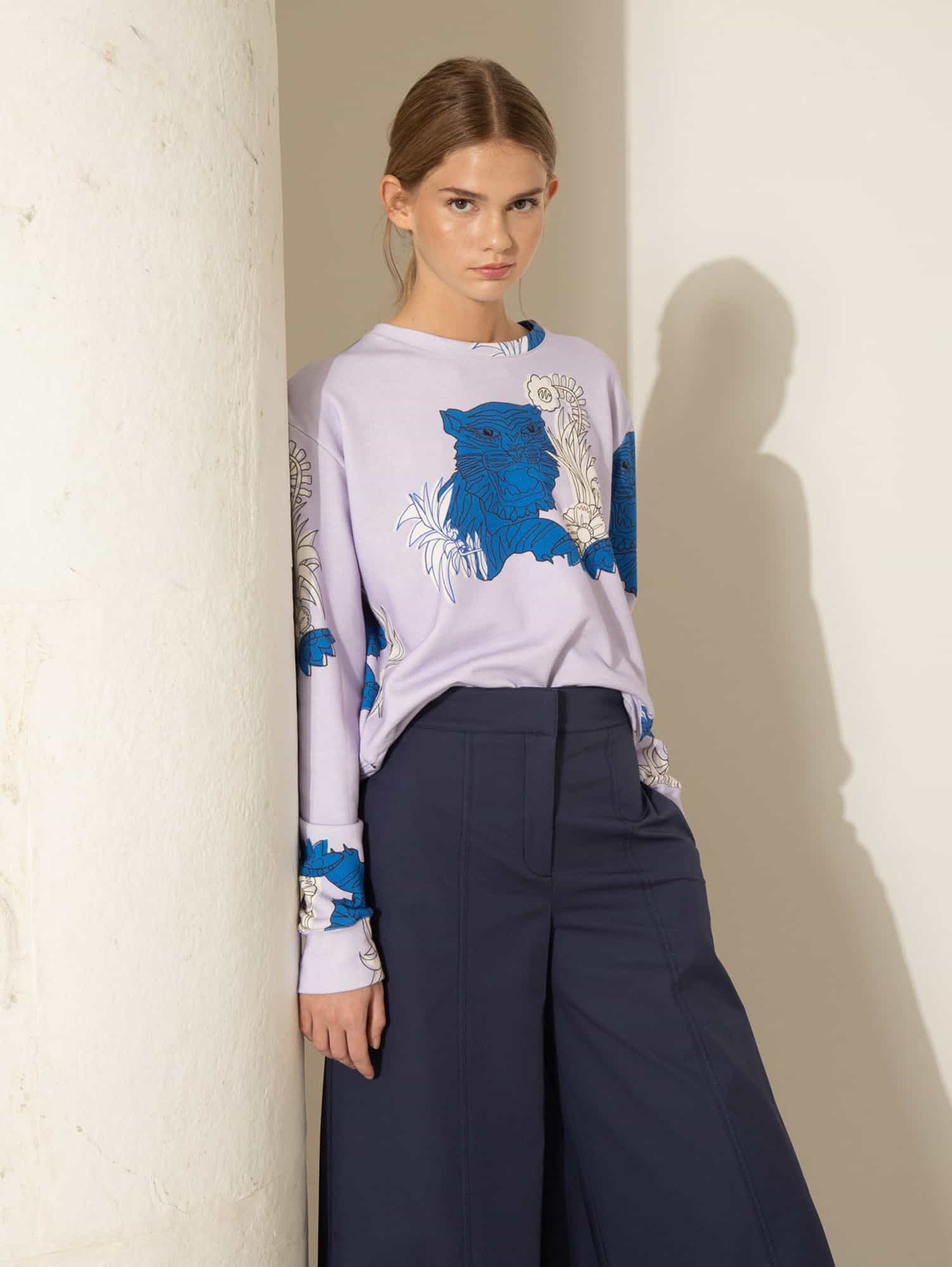 Sweater Tiger Mex Lila