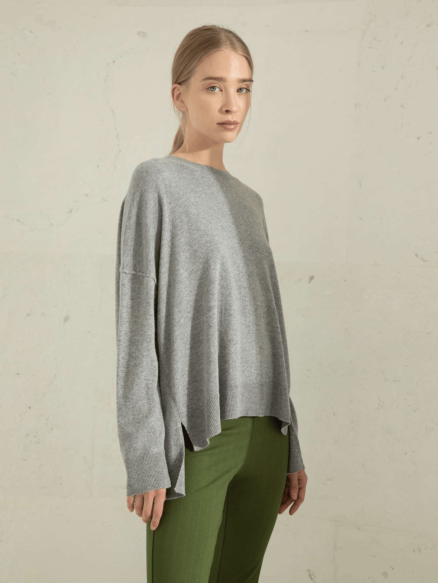 Sweater Jacob Gris Melange