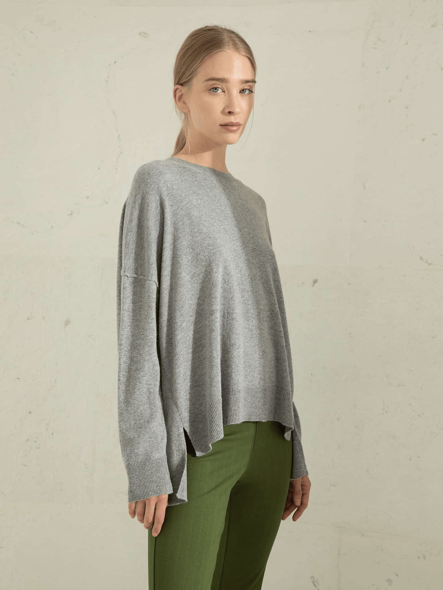 Sweater Jacob Gris Melange