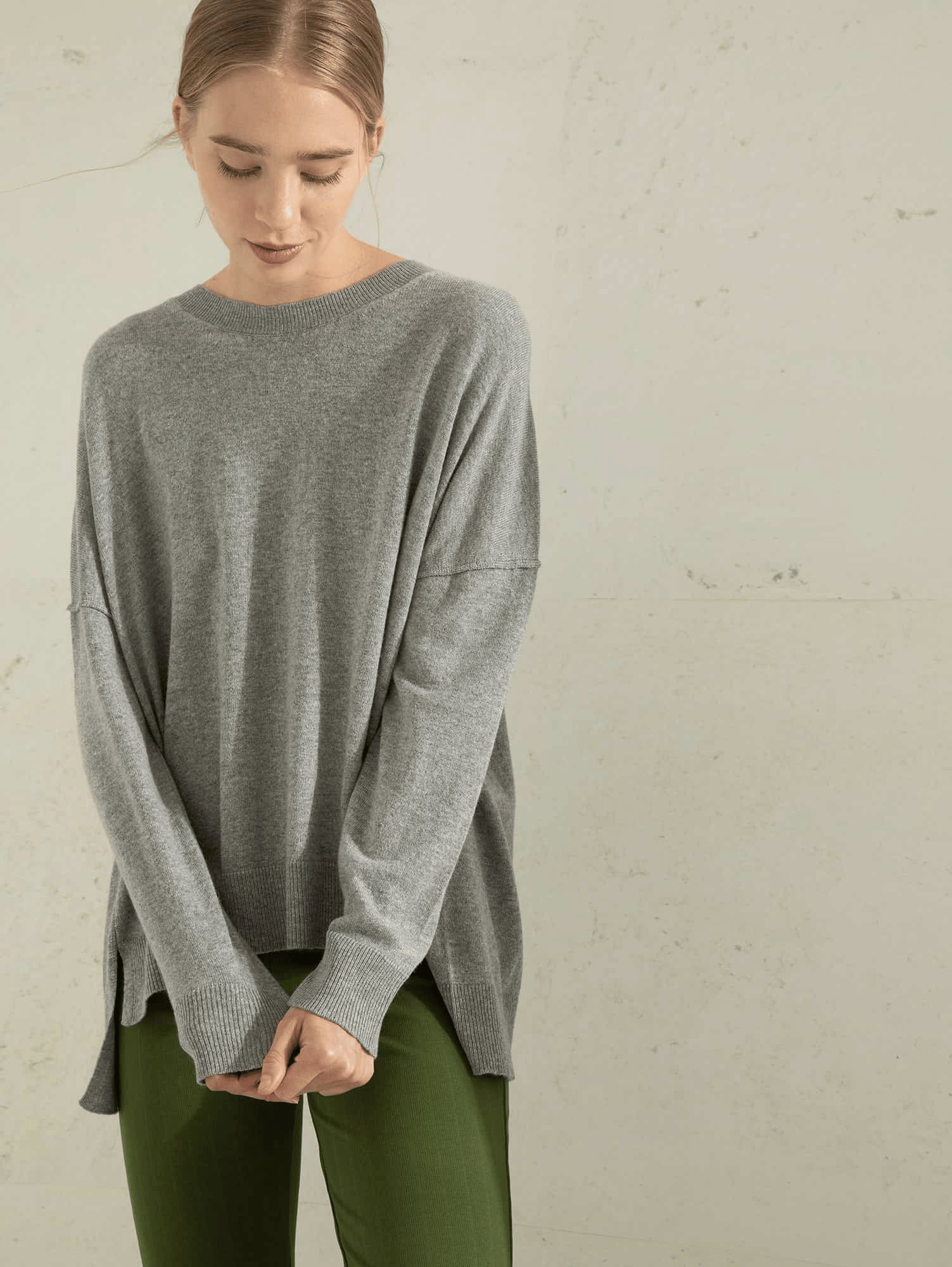 Sweater Jacob Gris Melange