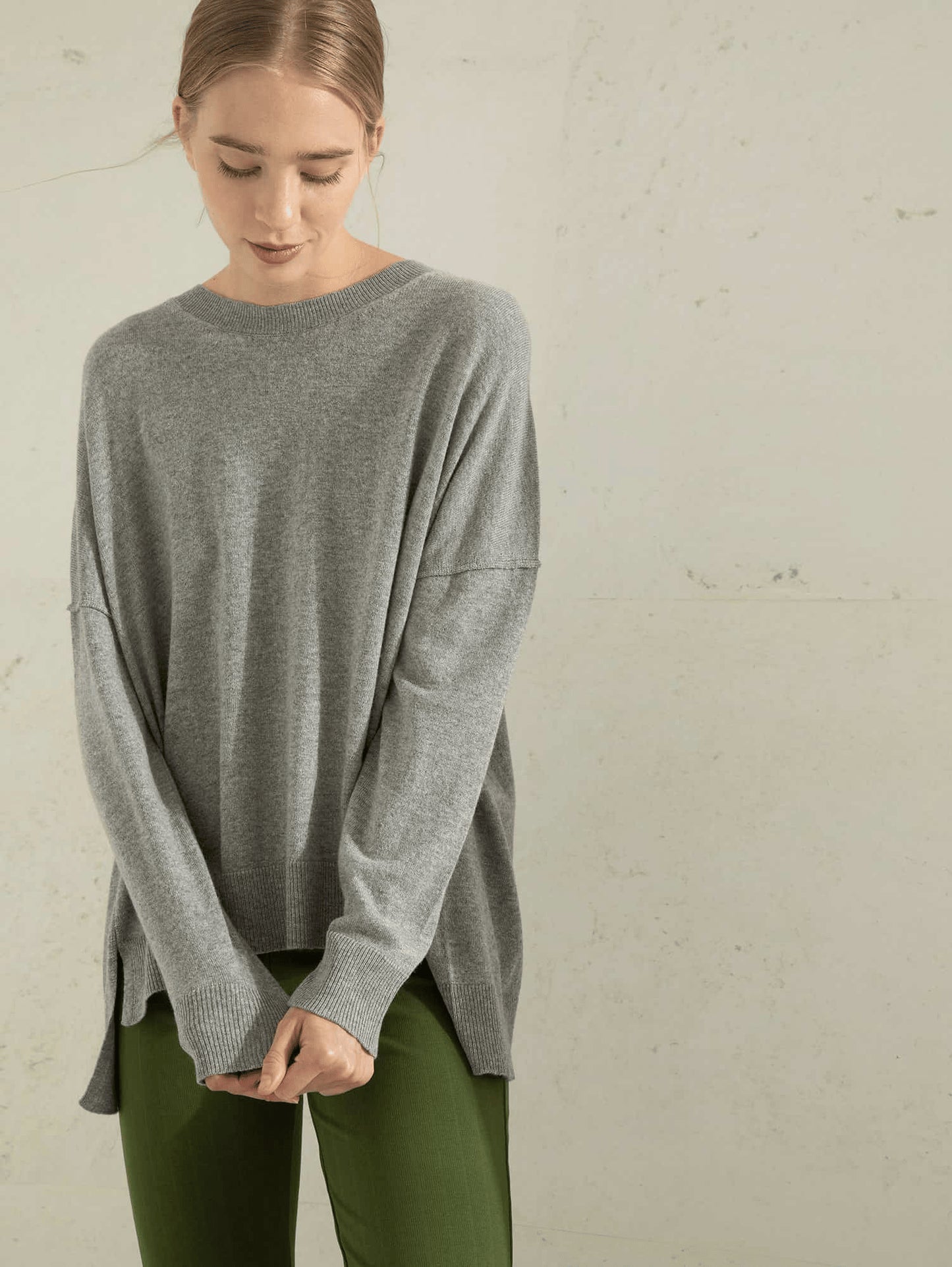 Sweater Jacob Gris Melange