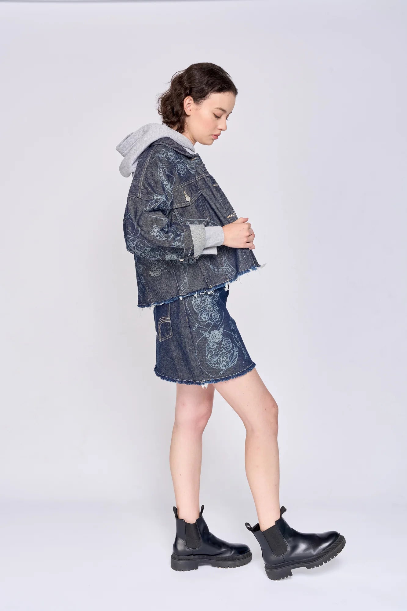 Falda Print Laser