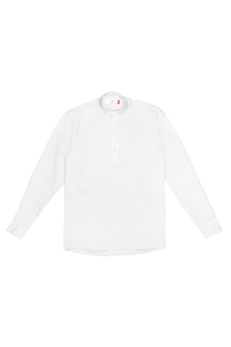 Camisa Lino Cuello Neru