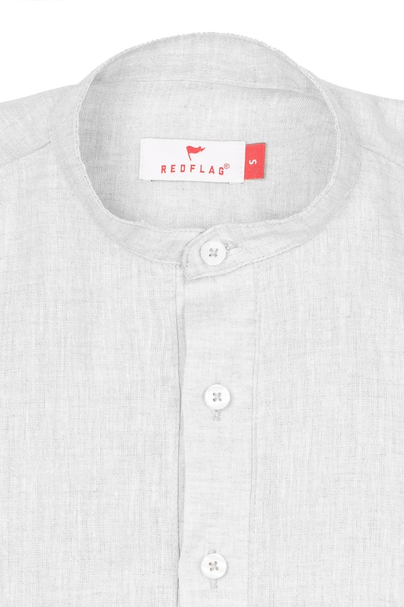 Camisa Lino Cuello Neru