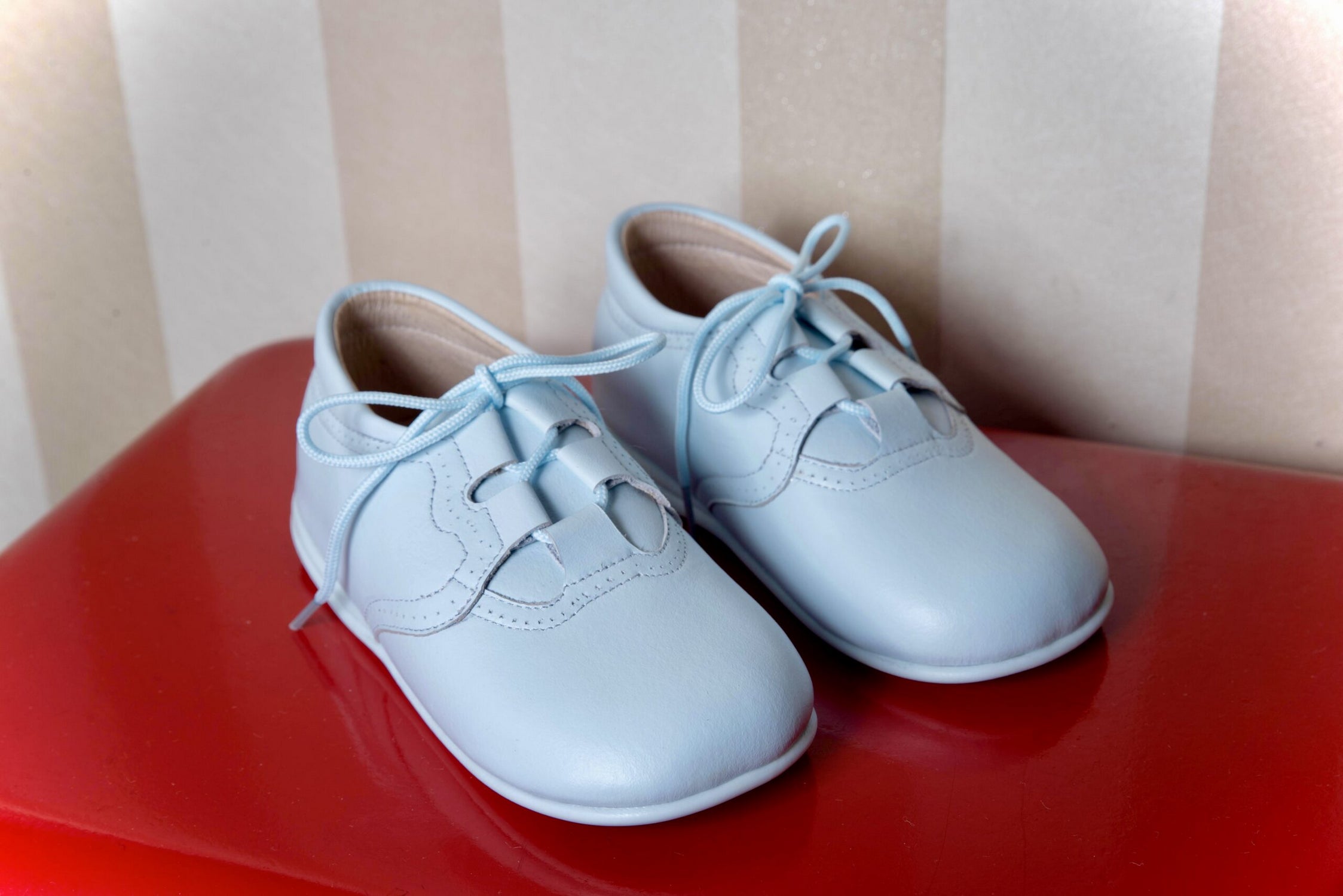 Bota Cuero Azul