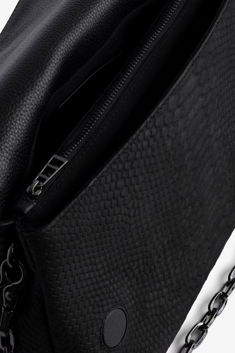 Bolso Rocky Soft Savage ZADIG ET VOLTAIRE BOLSOS & ACCESORIOS Malva CO