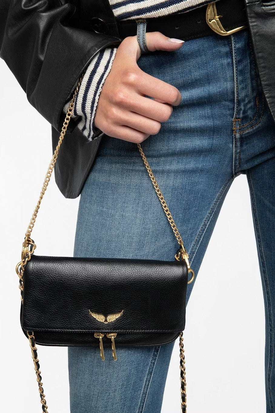 Bolso Rock Nano Grained Leather