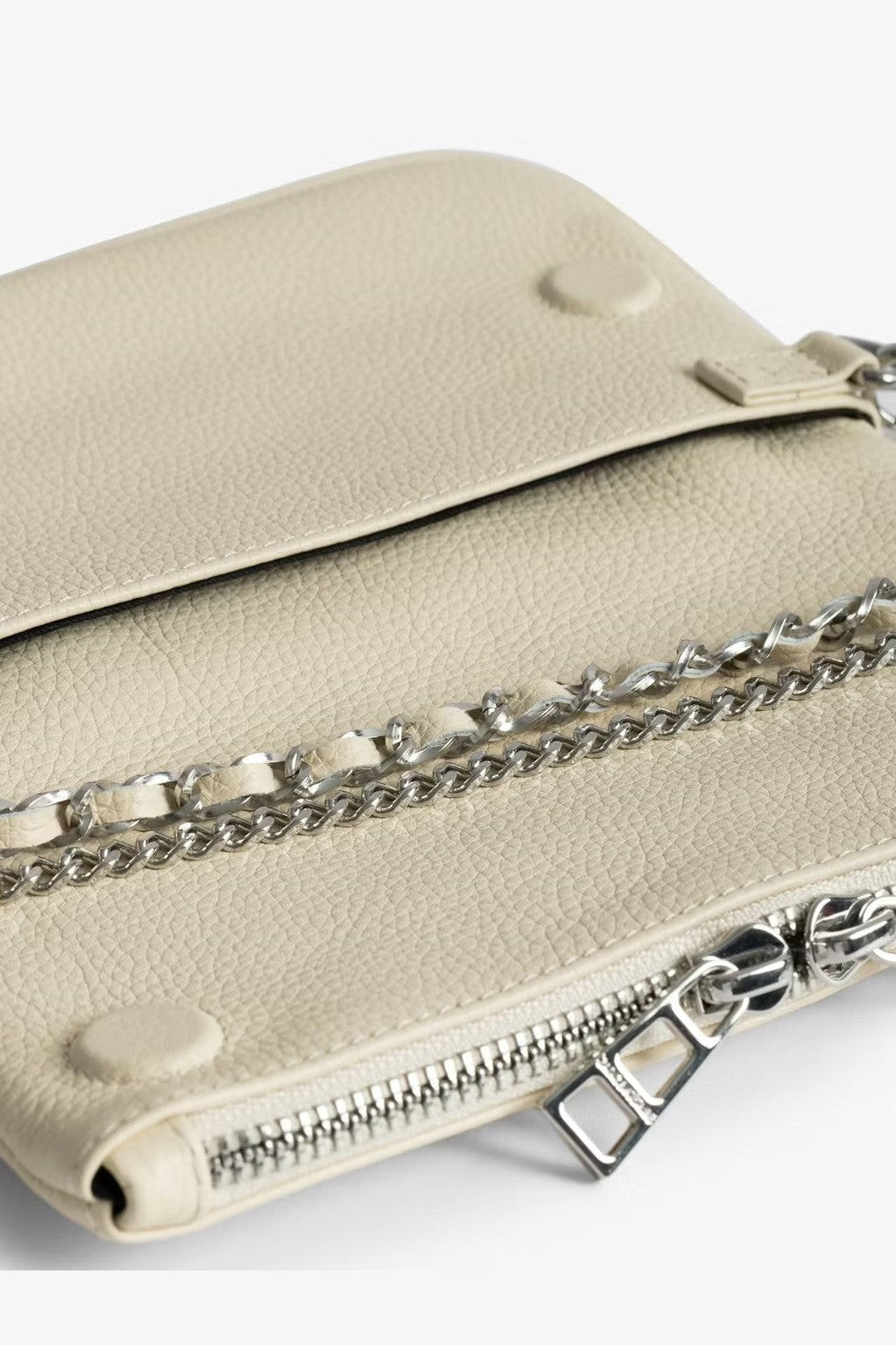 Bolso Rock Nano Grained Leather ZADIG ET VOLTAIRE BOLSOS Y CARTERAS Malva CO