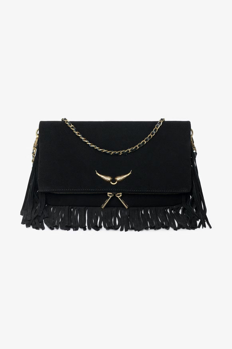 Bolso Rock Suede Fringes