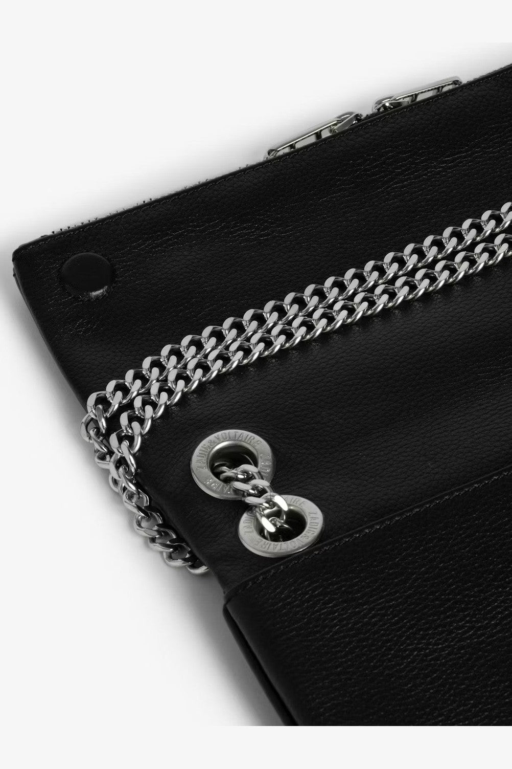 Bolso Rock Ii Grained Leather ZADIG ET VOLTAIRE BOLSOS Y CARTERAS Malva CO