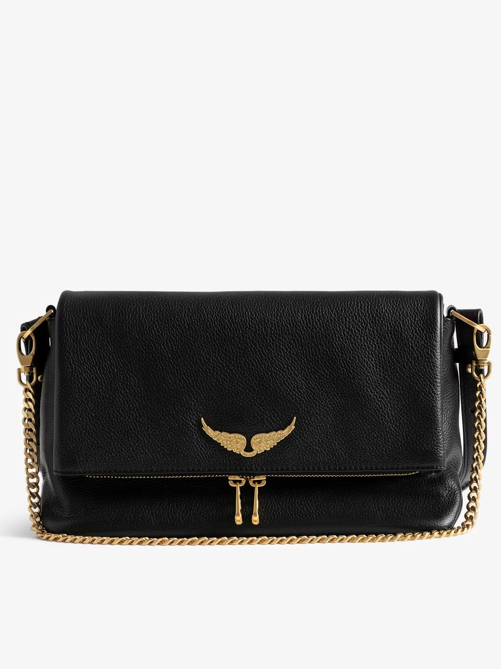 Bolso Rocky Ii Grained Leather