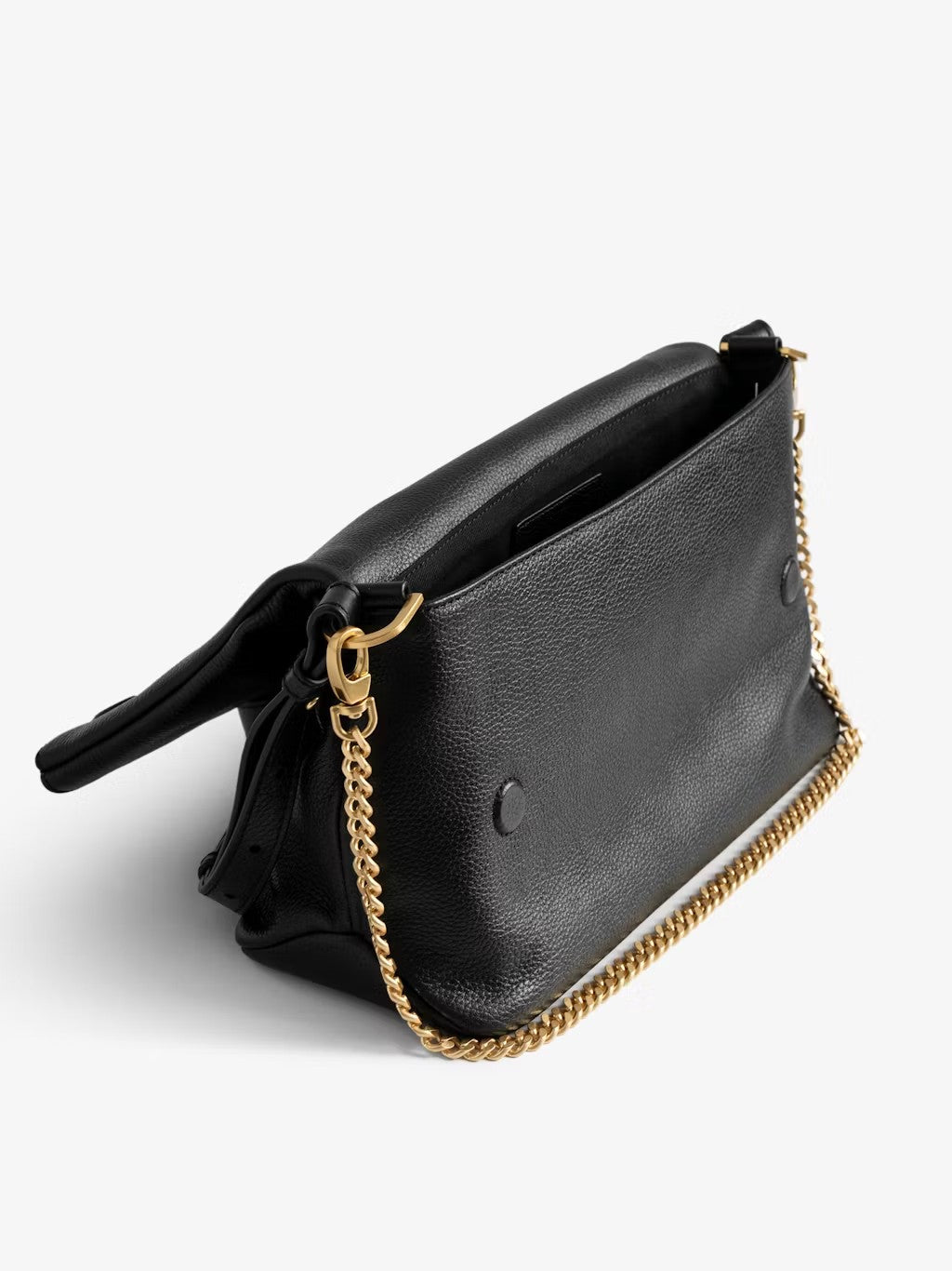 Bolso Rocky Ii Grained Leather