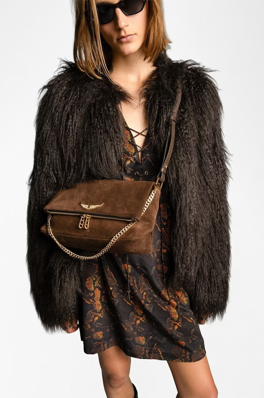 Bolso Rocky Ii Suede