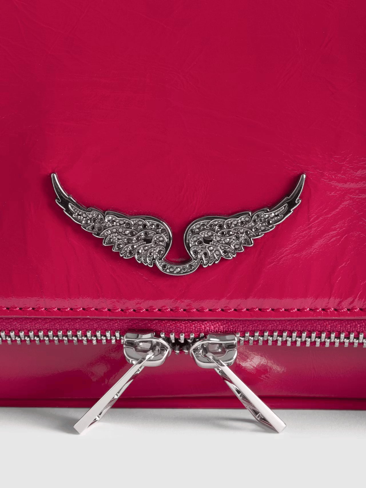Bolso De Mano Rock Vintage Patent