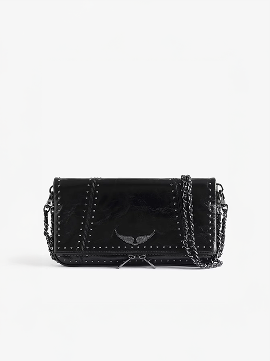 Bolso Rock Vintage Patent Studs