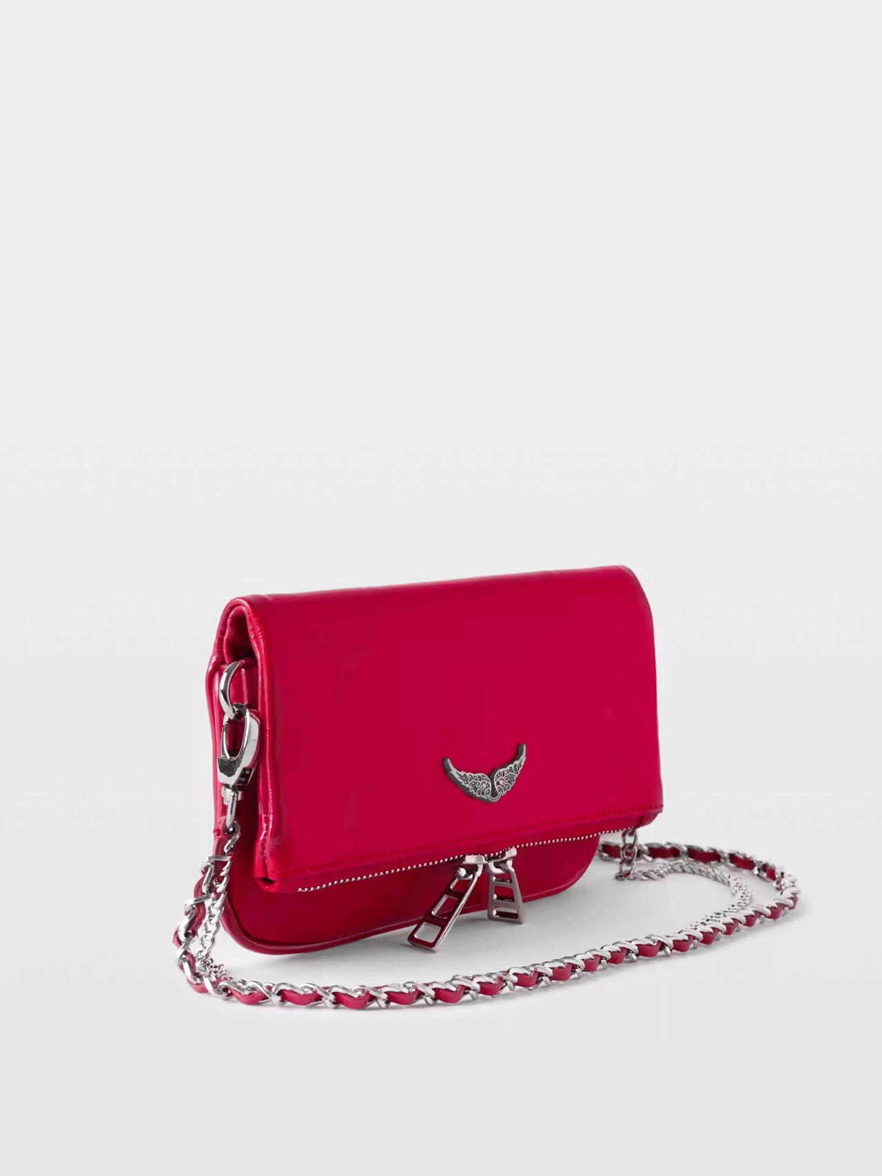 Bolso De Mano Rock Mini Vintage Patent