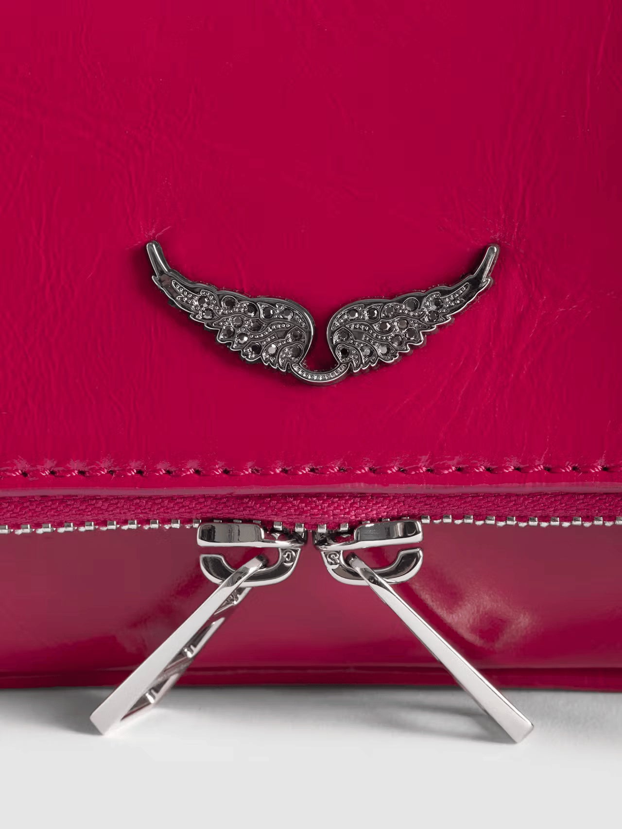 Bolso De Mano Rock Mini Vintage Patent
