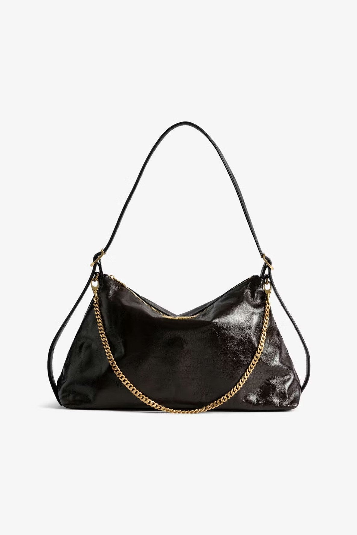 Bolso Jim Vintage Patent ZADIG ET VOLTAIRE BOLSOS Y CARTERAS Malva CO