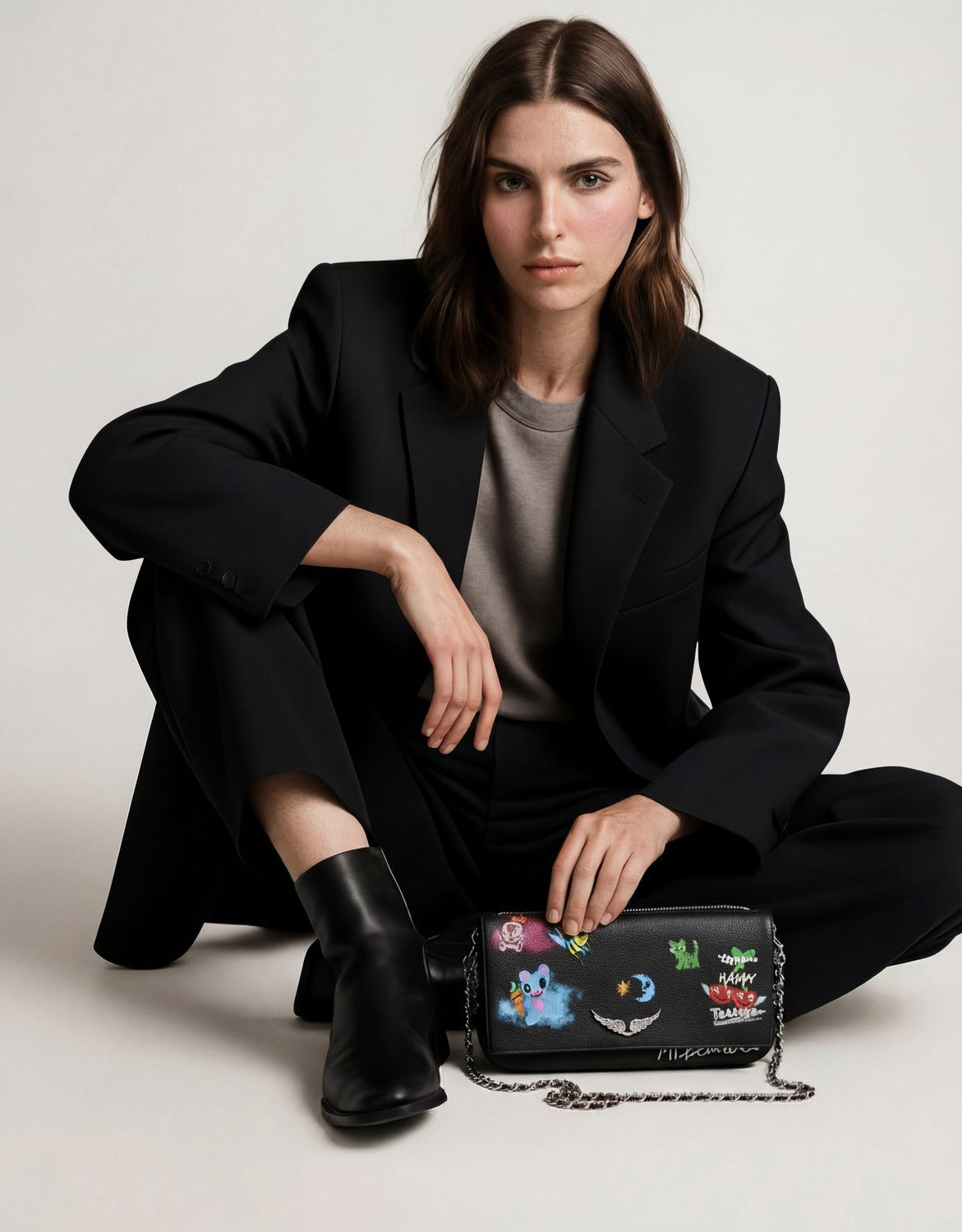 Bolso Rock Grained Leather Humberto