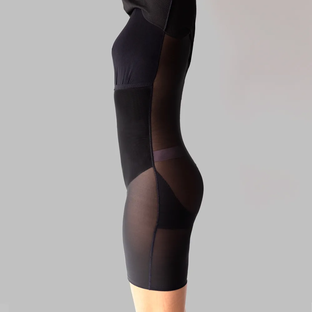 Vestido Acanalado Moldeador
