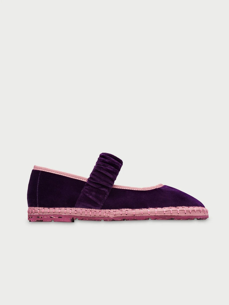 Balleta Mafalda Velvet Purple