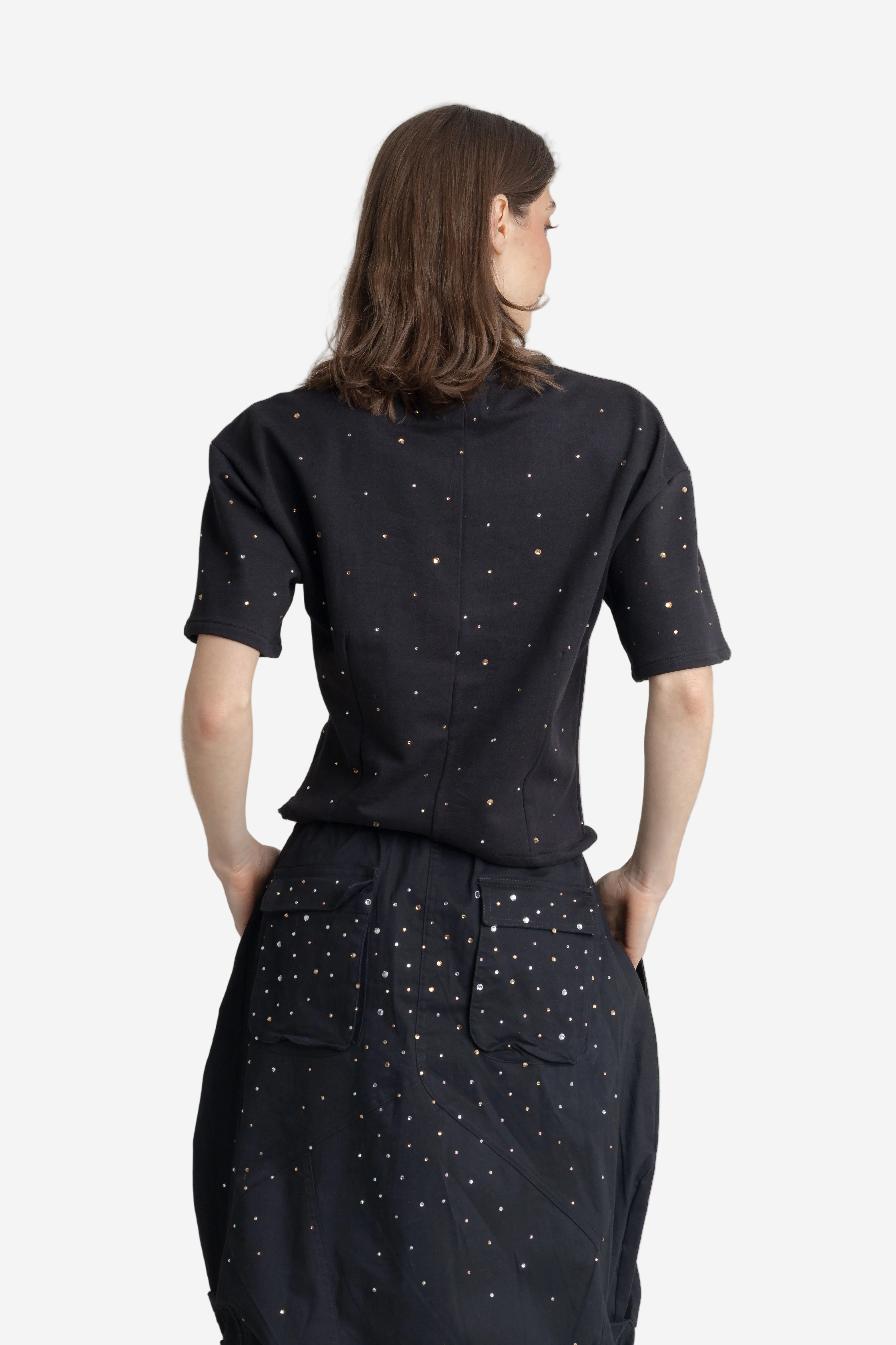T-Shirt Shiny FLOW T-SHIRT Malva CO