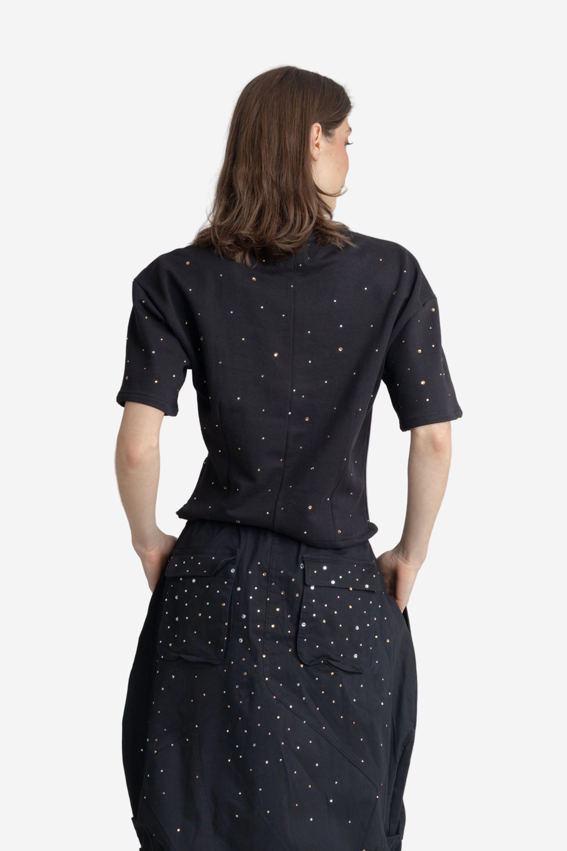 T-Shirt Shiny FLOW T-SHIRT Malva CO
