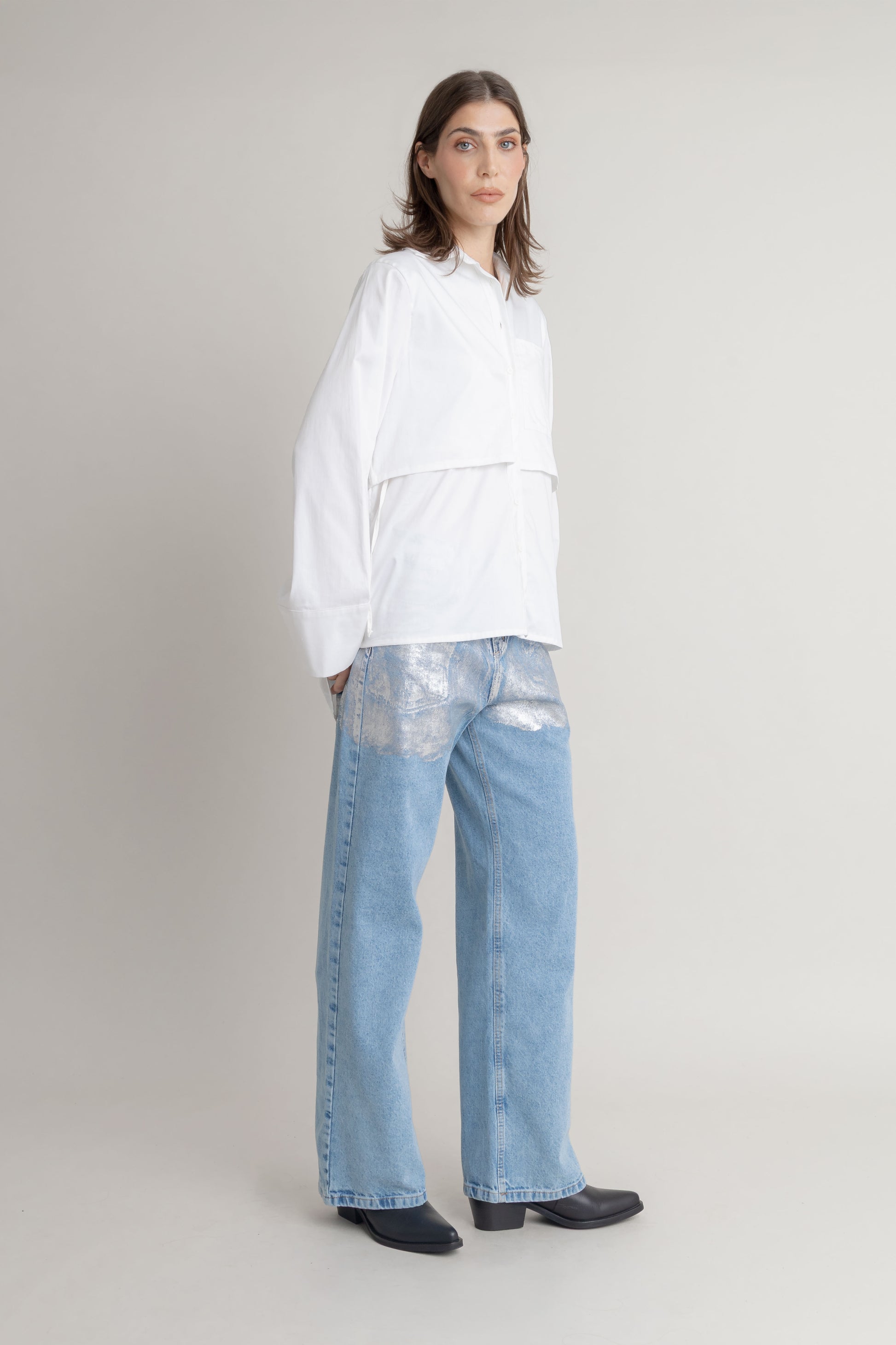 Camisa Doble Capa COMMON AREA CAMISAS Malva CO