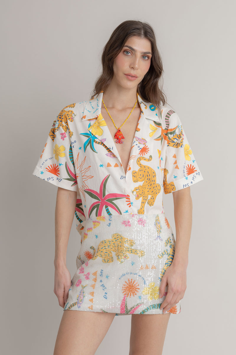 Camisa Camisera Print