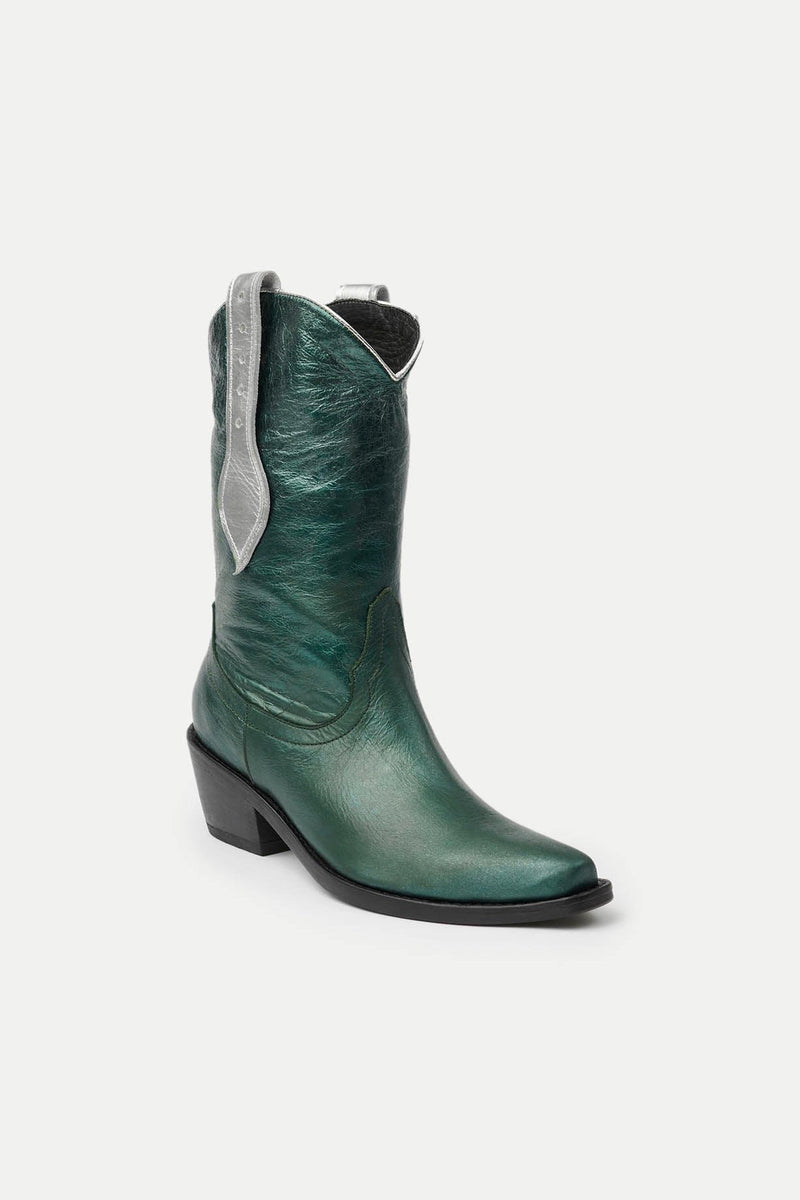 Bota Texana Caña Media Pixel