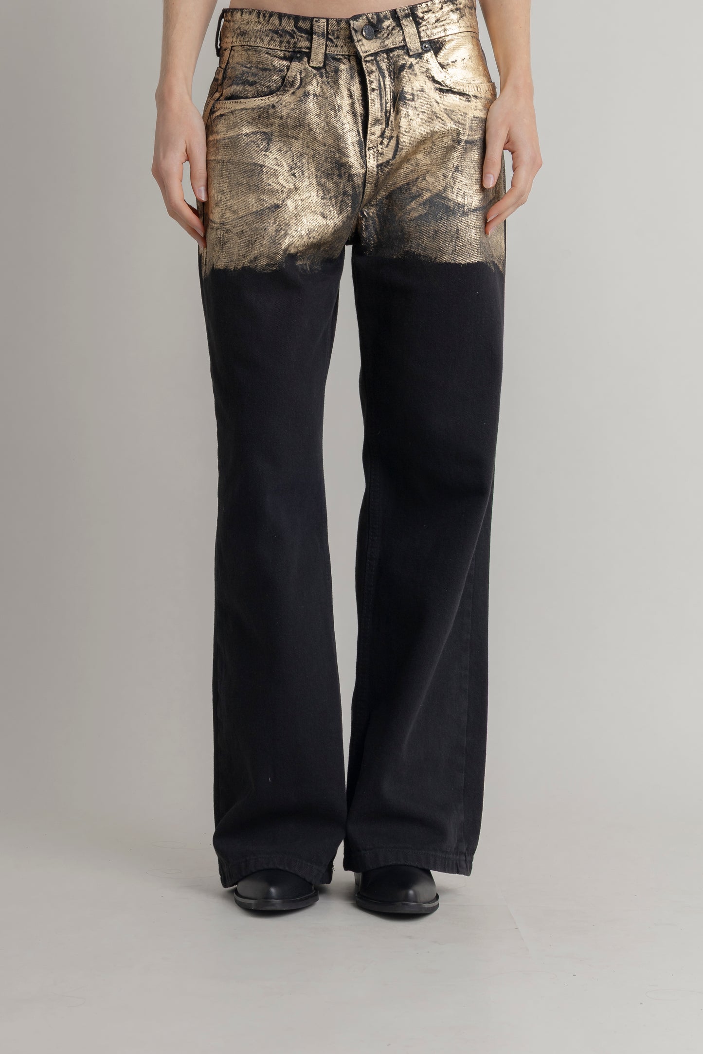 Jean Con Foil Dorado COMMON AREA JEANS Malva CO