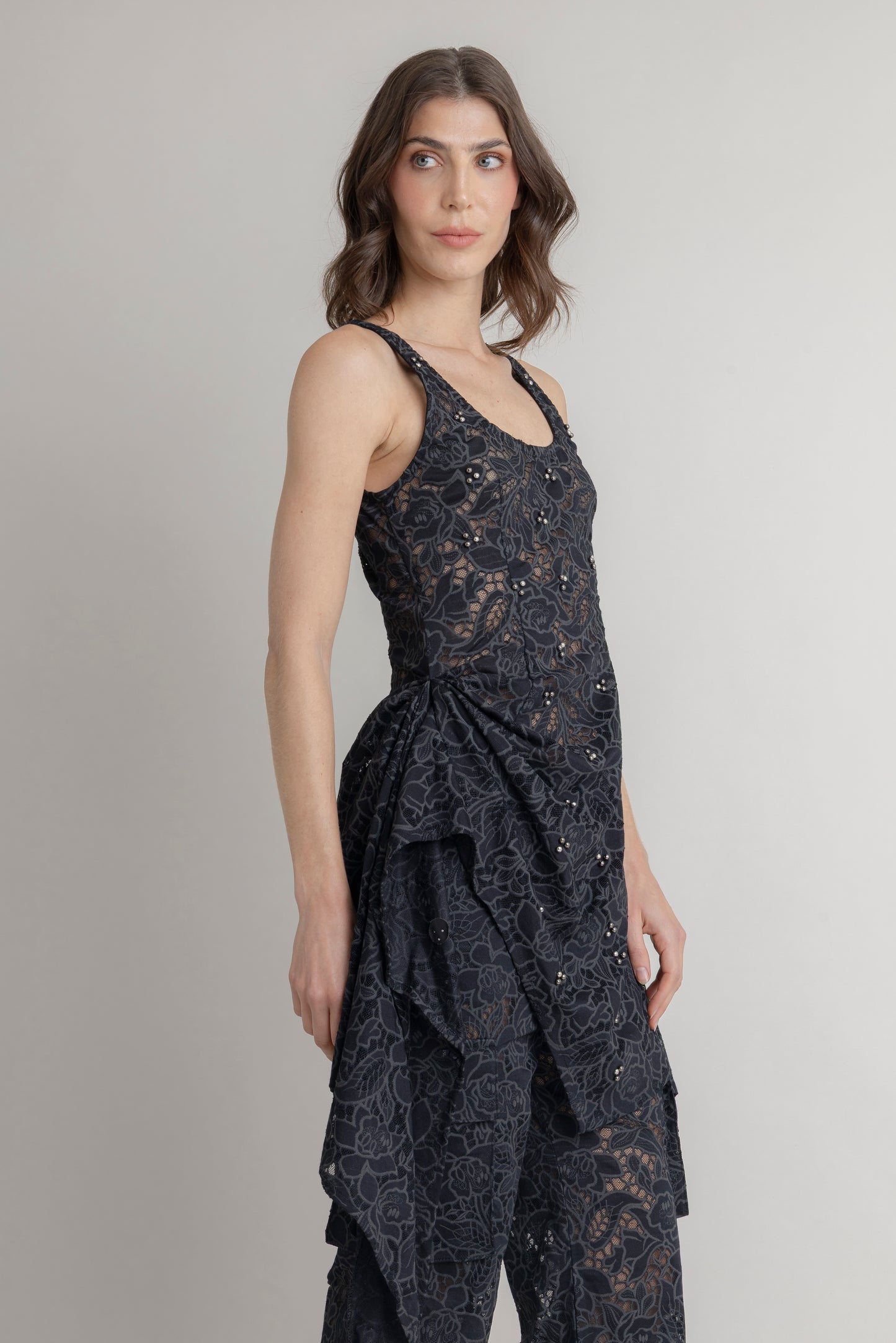 Top Lace De Encaje