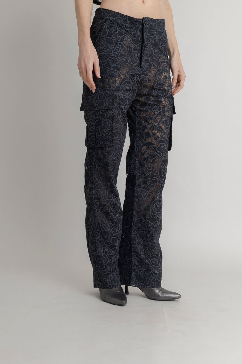 Pantalón Lace De Encaje