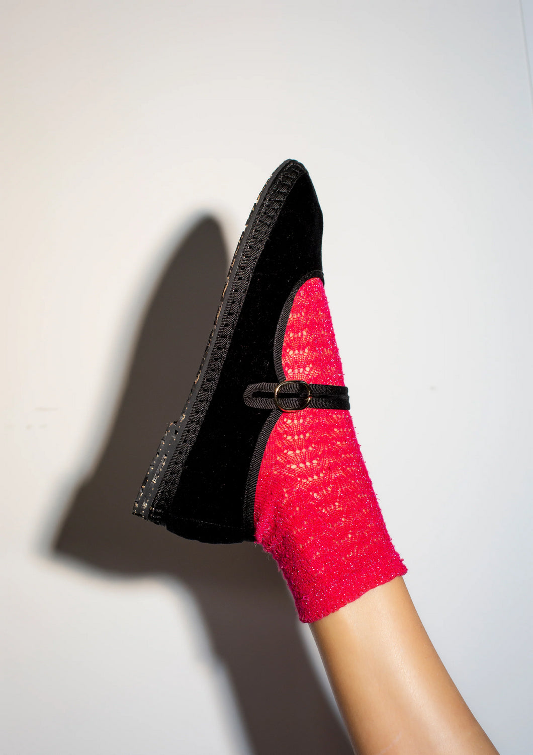 Balleta Mary Jane Velvet Antonia FLABELUS BALLERINAS Malva CO